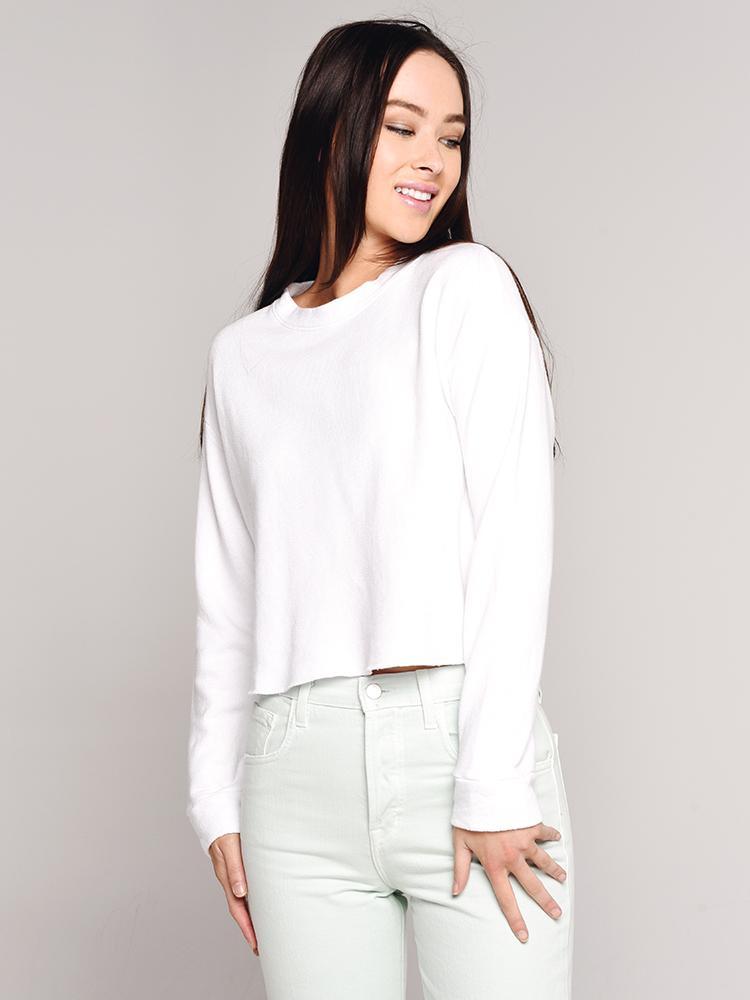 Monrow Mesh Back Sweatshirt