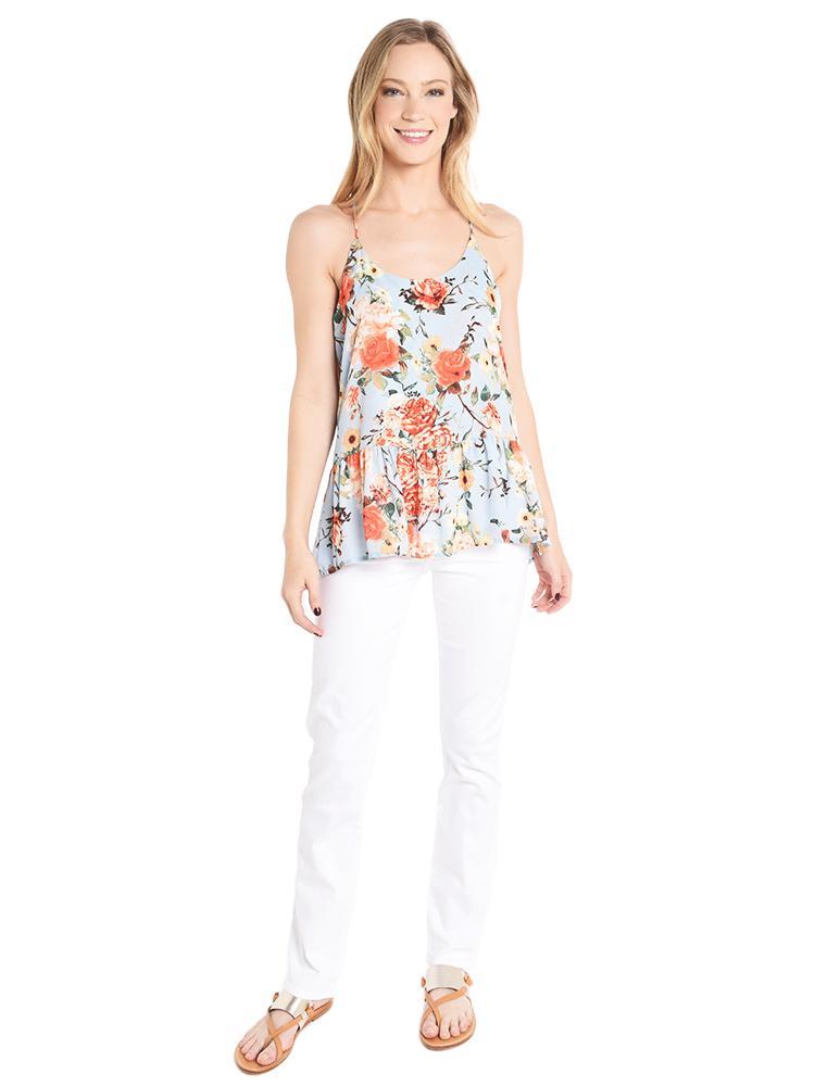 J Brand Women's Amelia Mid Rise Straight Jean