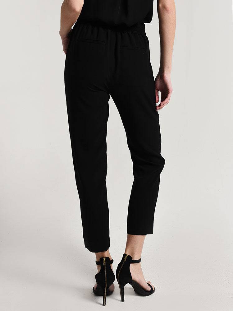 Vince Satin Strap Pull-On Trouser